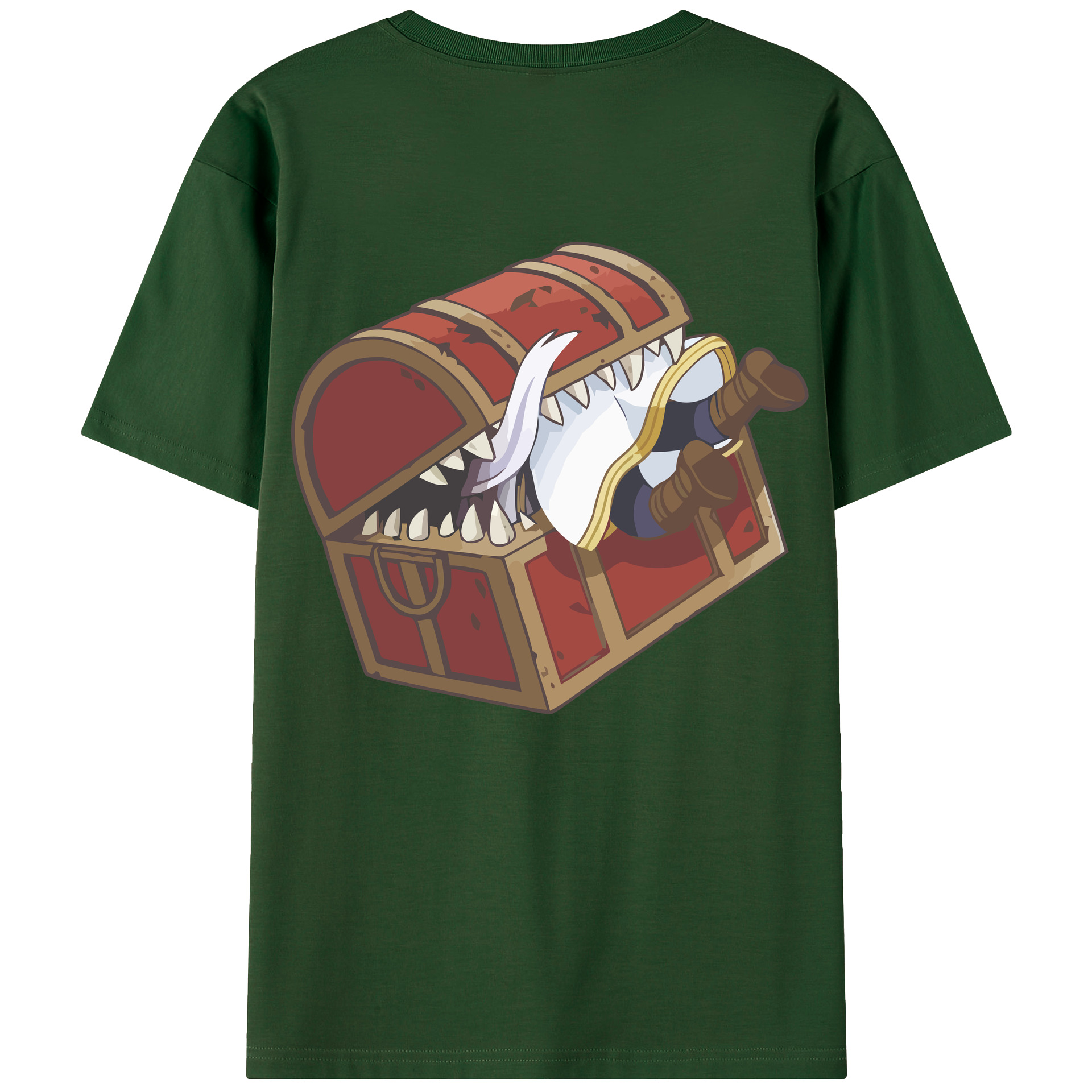（画像用） 葬送のフリーレン Frieren 綿100％半袖Tシャツ（背面プリント）